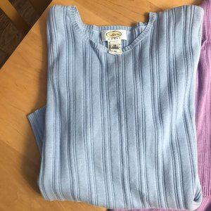 Talbots Light Weight Crewneck Sweater - Mint